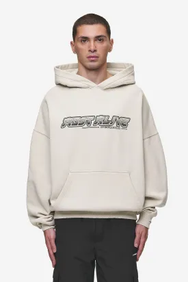 Enrith Boxy Hoodie Washed Light Beige