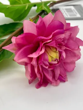 23" Just Cut Triple Pink Dahlia