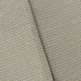 3 5/8 YD PC - Fossil Gray Textured Chenille Home Decorating Fabric