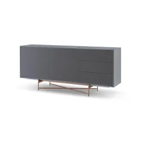 Adriana Large Buffet Sideboard Grey - Gillmore Space