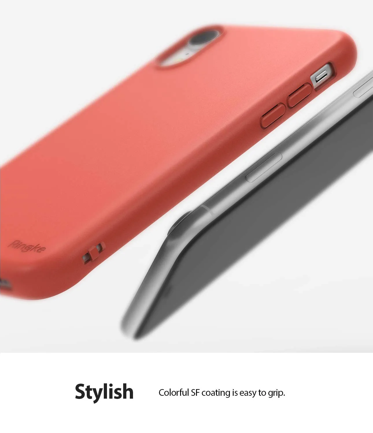 Apple iPhone XR Back Cover Case | Air S - Coral