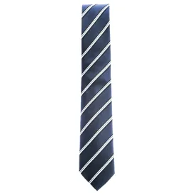 BOSS 7.5cm Tie in Navy Stripe