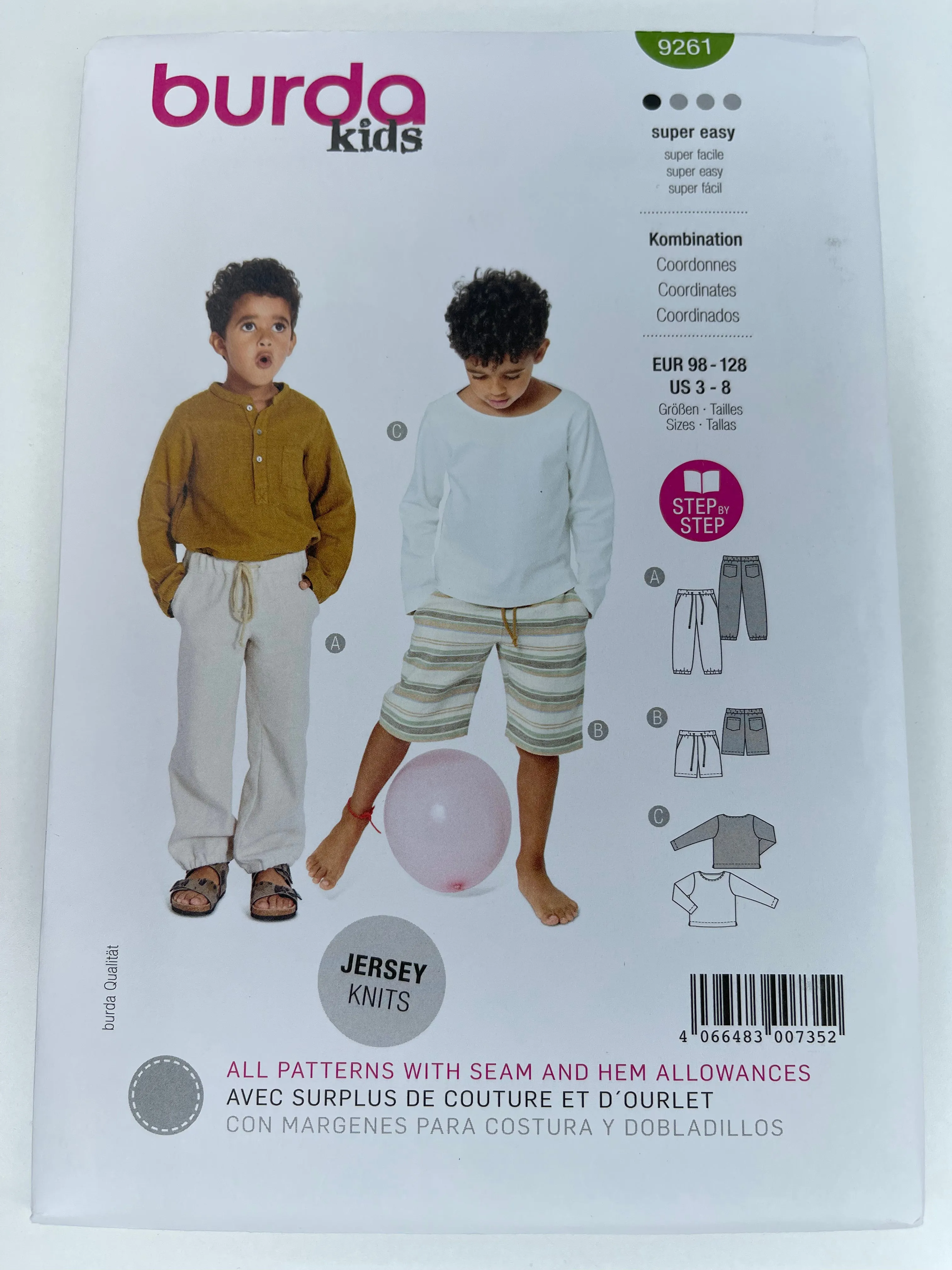 BURDA KIDS Coordinates - 9261