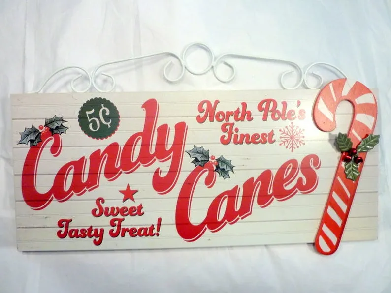 Candy Cane plaque, Christmas decorations, Wood Plaque, Farmhouse decor, Christmas plaques