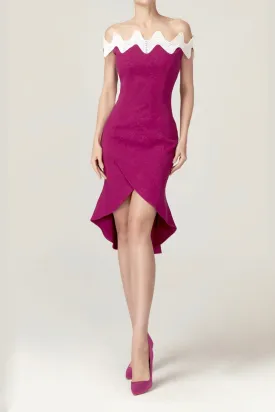 DL Forever CHIC Katie Fusion Fishtail Cocktail Dress