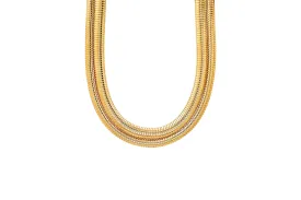 Double Tubogas Necklace