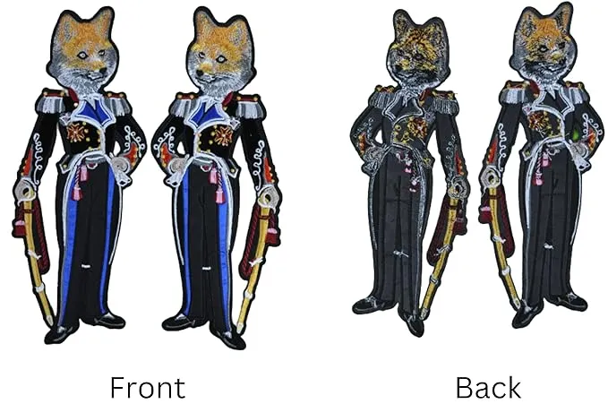 Fox Officer Sew Large Patche