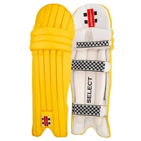 Gray Nicolls Select Batting Pads Yellow - Youth