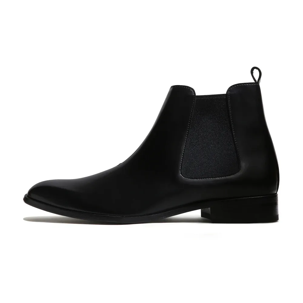 Jonas - Classic Black Chelsea Boots