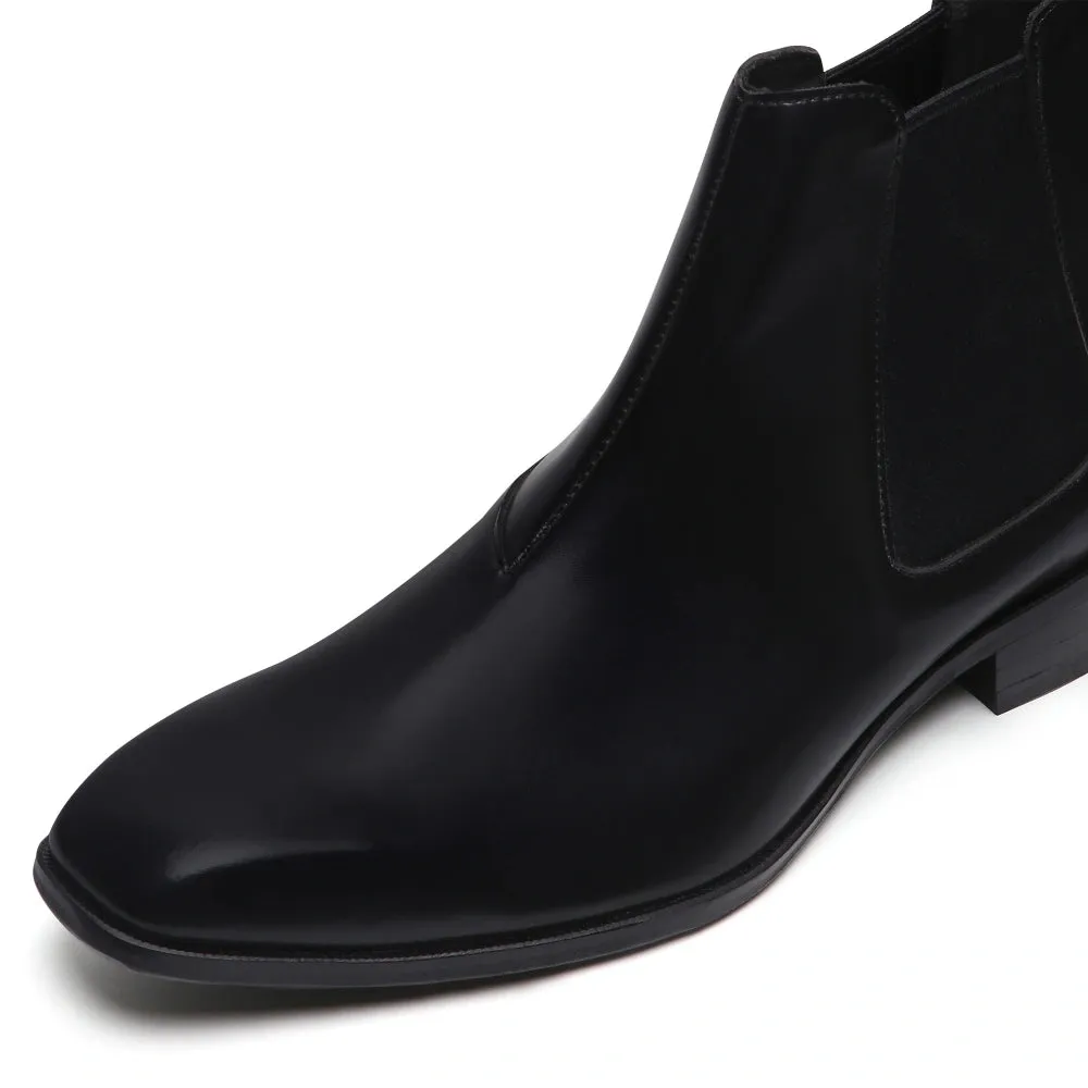 Jonas - Classic Black Chelsea Boots