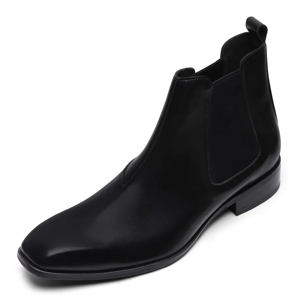 Jonas - Classic Black Chelsea Boots