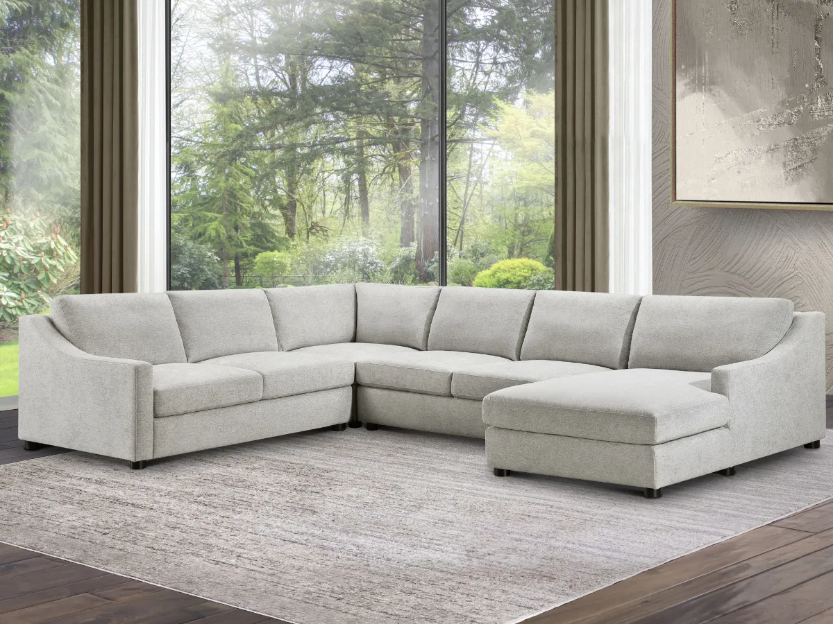 Larissa 4-pc Fabric Sectional