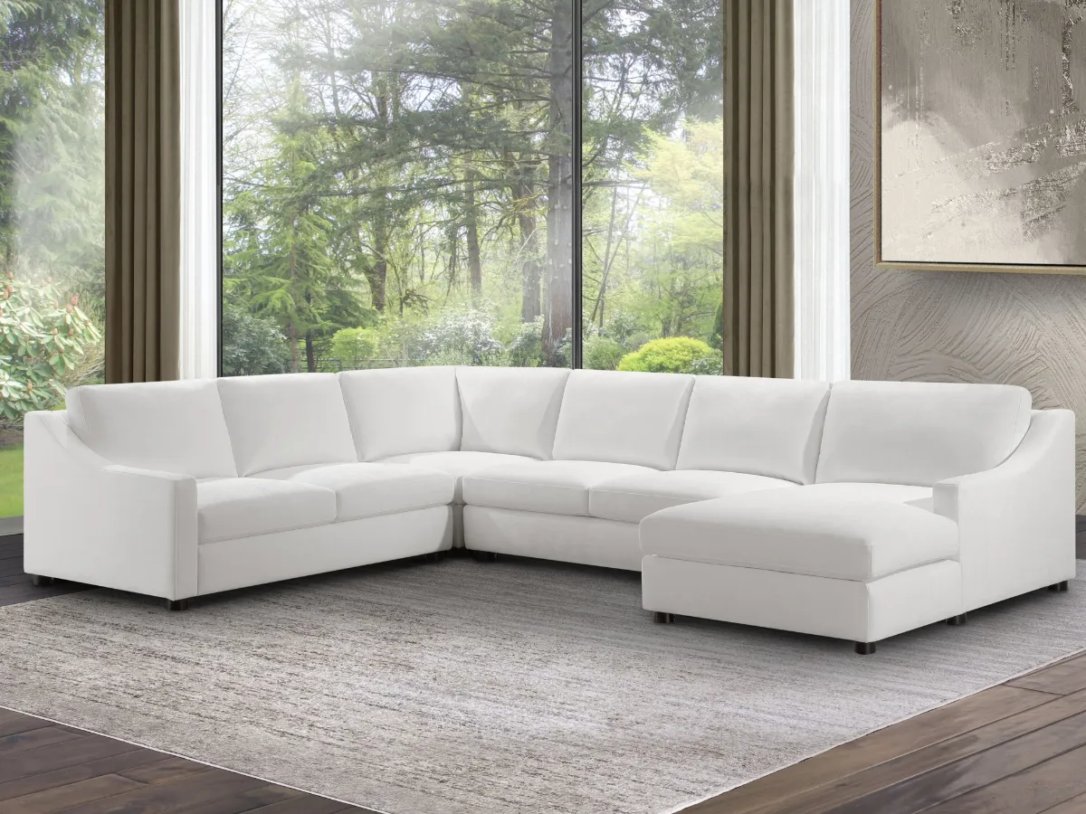 Larissa 4-pc Fabric Sectional