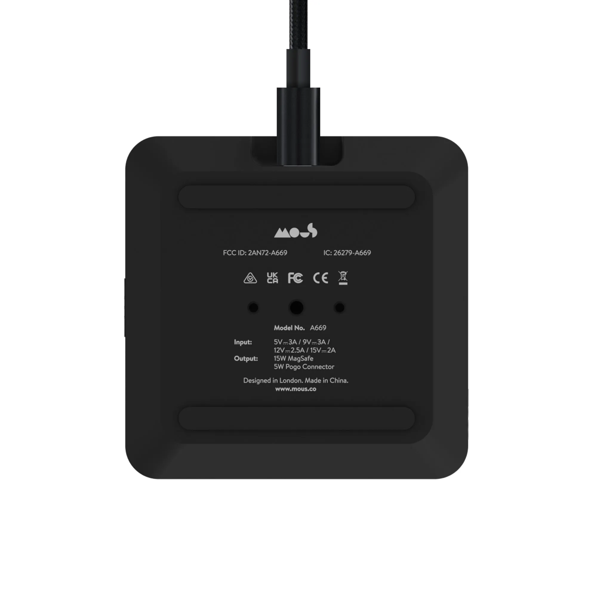 Matte Black Charging Pad with MagSafe®