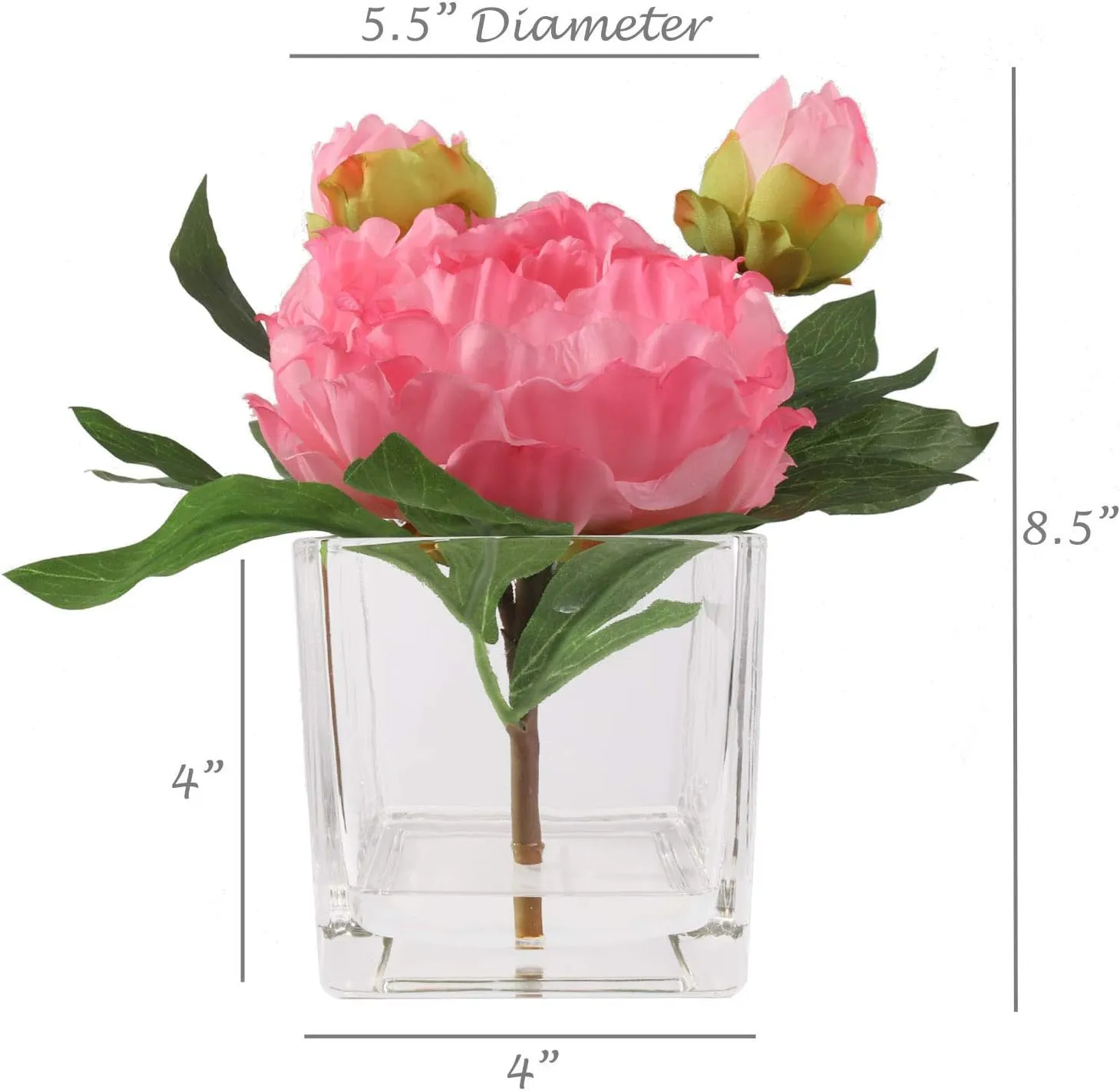 PRE-MADE PEONY (S2281PK)