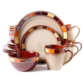 "Casa Estebana" 16-Piece Dinnerware Set