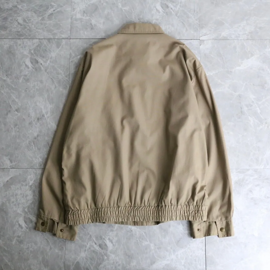 thin beige blouson