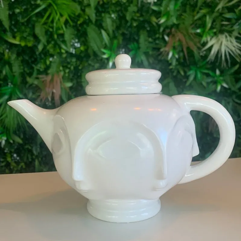 Three Piece Face Tea Set