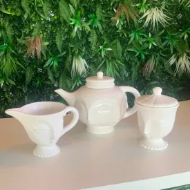 Three Piece Face Tea Set