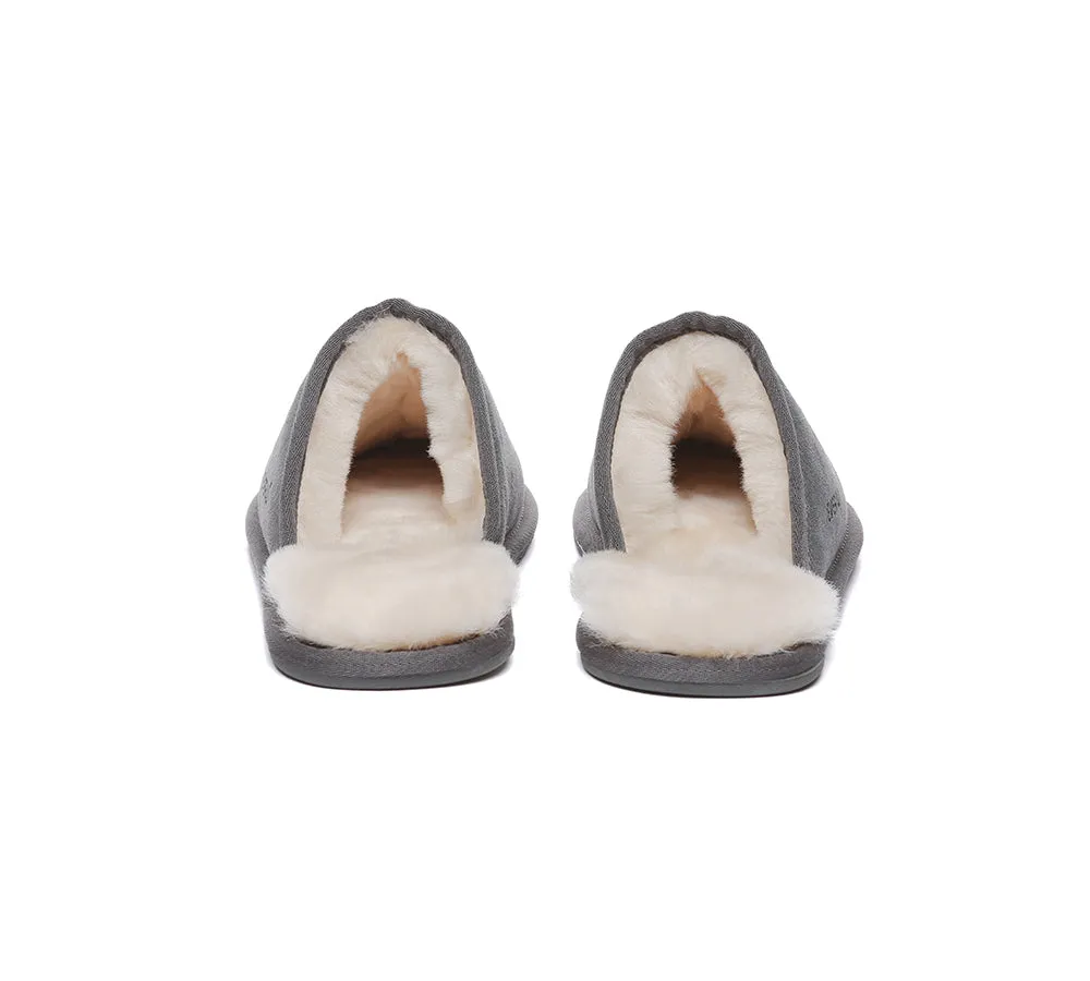 UGG Slippers Men Sheepskin Wool Scuff Bennett